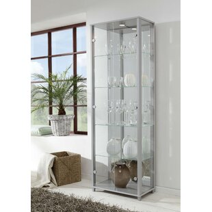 Long glass online display cabinet